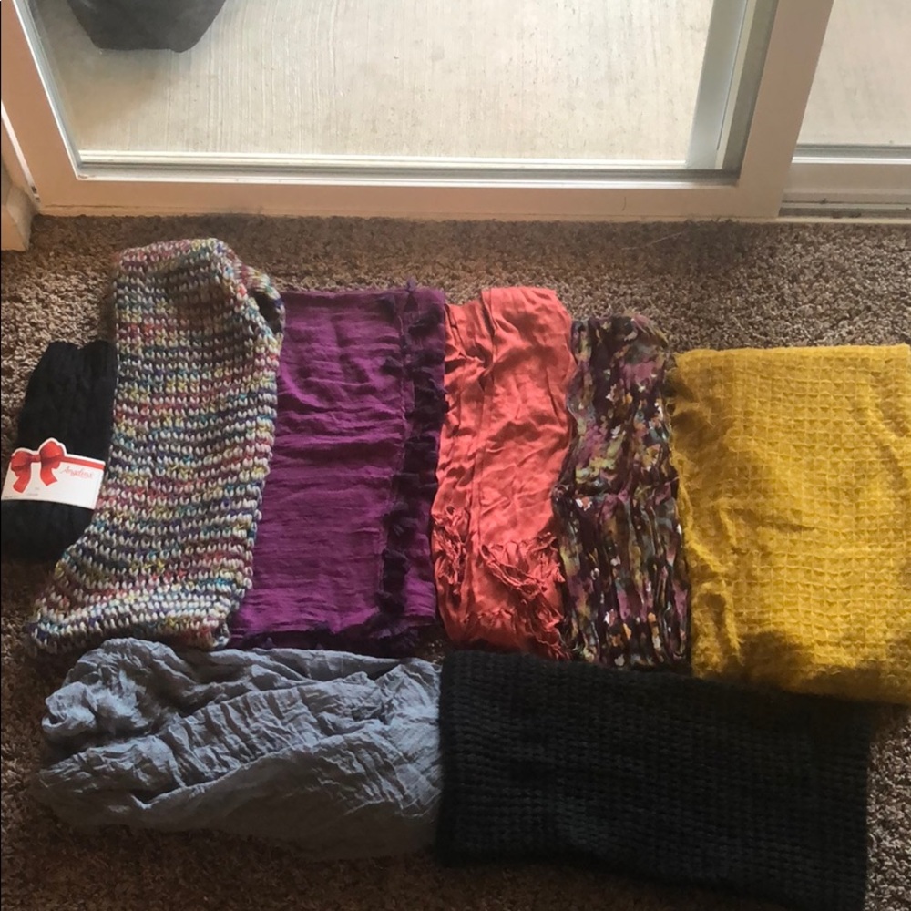 BRAND NEW Scarves and Leg Warmers